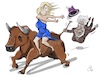 Cartoon: Brexit-Day (small) by Justen tagged brexit,eu,gb,queen
