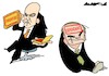 Cartoon: Bolsonaro trial (small) by Amorim tagged jairbolsonaro,alexandredemoraes,coupattempt,brasil