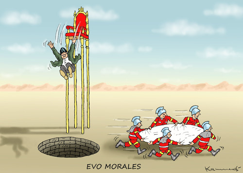 EVO MORALES TRITT ZURÜCK EVO MORALES TRITT ZURÜCK