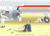 Cartoon: MAAS SITZT IN MALI FEST (small) by marian kamensky tagged ursula,von,der,leyen,berateraffäre,bundeswehr,vetternwirtschaft,korruption,heiko,maas