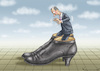 Cartoon: MORGEN KOMMT MERZ (small) by marian kamensky tagged rechtsaußen,handwerker,merz,und,maaßen,laschet,cdu,afd,höcke