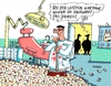 Cartoon: Unser Bester (small) by RABE tagged zähne,zahnarzt,zahnarztpraxis,bohrer,karies,zahnstein,wurzelbehandlung,rabe,ralf,böhme,cartoon,kaikatur,pressezeichnung,farbcartoon,tagescartoon,plombe,implantat,besen,zahnhals