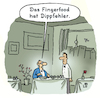 Cartoon: Fingerfood (small) by Lo Graf von Blickensdorf tagged restaurant,schnellimbiss,fastfood,dip,bbq,grill,barbeque,sauce,soße,kellner,herr,ober,reklamation,beschwerde,tippfehler,karikatur,lo,cartoon,nahrung,speisen,ernährung,gast