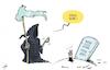 Cartoon: Godfather of Populism dies (small) by rodrigo tagged berlusconi,italy,politics,populism,donaldtrump,international,right,primeminister,europe,eu,football,acmilan,media,premier,rome,billionaire,mogul,scandals,parties,corruption