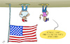 Cartoon: Upturned States (small) by rodrigo tagged unitedstates,usa,flag,supporters,donaldtrump,trump,protest,president,conviction,trial,felony,justice,international,politics,presidential,election,campaign,joebiden,biden,democrats,republicans,americans