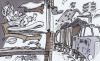 Cartoon: Die Bahn kommt (small) by HSB-Cartoon tagged bahn,zug,verkehr,transport,lokomotive