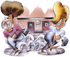 Cartoon: Öffentliches WC (small) by HSB-Cartoon tagged wc,toilette,toilettenanlage,damentoilette,herrentoilette,hygiene,sauberkeit,notdurft,klo