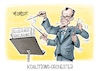 Cartoon: Koalitions-Orchester (small) by Mirco Tomicek tagged friedrich,merz,regierungserklärung,regierung,koalition,groko,union,cdu,csu,spd,bundesregierung,kanzler,regierungsprogramm,bundestag,dirigent,karikatur,pressekarikatur,cartoon,mirco,tomicek