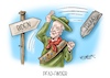Cartoon: Pfad-Finder (small) by Mirco Tomicek tagged joe,biden,kamala,harris,donald,trump,us,präsident,präsidentschaft,usa,amerika,arbeit,amt,amtwechsel,amtszeit,amtseinführung,weg,vereidigung,nachwirkung,pfadfinder,weißes,haus,washington,cartoon,karikatur,pressekarikatur,mirco,tomicek