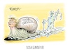 Cartoon: Schleimspur (small) by Mirco Tomicek tagged donald,trump,usa,amerika,anklage,angeklagt,prozess,strafprozess,gericht,plädoyers,schlussplädoyers,plädoyer,schweigegeld,schweigegeldprozess,ex,präsident,schnecke,karikatur,pressekairkatur,cartoon,mirco,tomicek