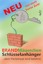 Cartoon: Rotgrünes Taschenmäuerchen (small) by Arni tagged geschenk,schlüssel,mäuerchen,brandmauer,parteien,afd,rot,grün,spd,cdu,merz,habeck,wahl,zusammenarbeit,linke,belohnung,partei,abgeordnete,gendern,tasche,anhänger