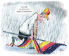 Cartoon: EM Aus (small) by Ritter-Cartoons tagged fußball