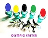 Cartoon: Happy Easter (small) by Kestutis tagged happy,easter,sport,color,olympic,games,kestutis,lithuania,frohe,ostern