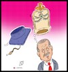 Cartoon: turkish students protest (small) by Hossein Kazem tagged turkiye,erdogan,protest