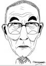 Cartoon: Dalailama (small) by jkaraparambil tagged caricature,dalailama,tibet,china,buddism,lama,buddist,nobel,prize,winner,peace,jkaraparambil,joseph,karaparambil,jophy,jacob,edmonton,caricaturist,illustrator,fine,artist,alberta,canadian,mala,thrissure,trichur,kerala,millwoods