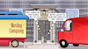 Cartoon: Downing-Street-Umzug (small) by Harm Bengen tagged downing,street,umzug,chiefmouser,larry,labrador,sunak,hamster,starmer,tories,torys,gb,uk,wahlen,labour,harm,bengen,cartoon,karikatur