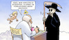 Cartoon: Ennio Morricone (small) by Harm Bengen tagged ennio,morricone,mundharmonika,komponist,film,lied,vom,tod,gott,himmel,harm,bengen,cartoon,karikatur