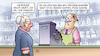 Cartoon: GfK-Laune (small) by Harm Bengen tagged schauen,susemil,laden,einkaufen,gfk,konsumklimaindex,kauflaune,harm,bengen,cartoon,karikatur