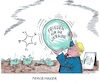 Cartoon: Es ist noch Puste da (small) by mandzel tagged trump,friedensstifter,ukraine,friedenstaube,usa,russland,putin,selenskyj