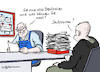 Cartoon: Fachkraft für Shitstorm (small) by Pfohlmann tagged fachkraft,fachkräfte,fachkräftemangel,arbeitsmarkt,arbeitskräfte,experten,spezialisten,handwerk,sanitär,wc,shitstorm,internet,hass,hetze,social,media,socialmedia,facebook,twitter,youtube,telegram,deutsch,nationalismus,rechts,rechtsextrem,handwerker,bewerbung,bewerbungsgespräch,meister,job,arbeit,arbeitsstelle,wirtschaft