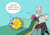 Cartoon: Ende Maskenpflicht (small) by Erl tagged politik,corona,pandemie,covid19,maske,ende,maskenpflicht,fernverkehr,öffentliche,verkehrsmittel,virus,ernstnehmen,selbstvertrauen,knacks,psychoanalyse,psychotherapie,karikatur,erl