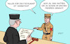 Cartoon: Höcke-Prozess (small) by Erl tagged politik,thüringen,vorsitz,afd,björn,höcke,rechtsextremist,faschist,verschiebung,grenze,des,sagbaren,sa,losung,alles,für,deutschland,anklage,prozess,gericht,ahnungslosigkeit,geschichtslehrer,uniform,richter,karikatur,erl