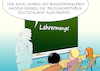 Cartoon: Lehrermangel (small) by Erl tagged politik,bildung,schule,unterricht,lehrer,lehrerin,lehrermangel,bundeskanzlerin,angela,merkel,bildungsrepublik,deutschland,zehn,jahre,bildungspolitik,föderalismus,flickenteppich,schülerin,schüler,klasse,klassenzimmer,tafel,karikatur,erl