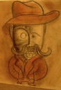 Cartoon: Caragiale (small) by Munguia tagged caragiale rumano coal