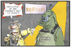 Cartoon: GNTM-Finale (small) by Kostas Koufogiorgos tagged karikatur,koufogiorgos,illustration,cartoon,gntm,topmodel,show,polizist,bombendrohung,evakuierung,showbusiness,fernsehen,medien,reporter,klum