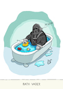 Cartoon: Badetag (small) by Dodenhoff Cartoons tagged hygiene,waschen,körperpflege,badetag,baden,quietscheentchen,badeente,darthvader,plantschen,badeinrichtung,sanitäre,anlagen,anlagenmechanik,klempner,haushalt,bäder,badewanne