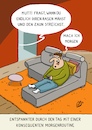 Cartoon: Morgen (small) by Dodenhoff Cartoons tagged prokrastination,aufschubverhalten,aufschieben,morgenroutine,leben,entspannung,rituale,selfcare,hilfsbereitschaft