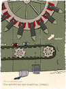 Cartoon: Detail (small) by hollers tagged eyeforaneye,revenge,eye,war,fight,violence,israel,palestine,hamas,kill,arms,gaza